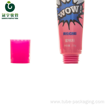 15g cosmetic aluminum-plastic tube for lipstick packaging